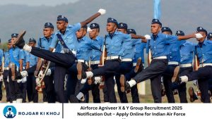 Airforce Agniveer X & Y Group Recruitment 2025 Notification Out – Apply Online for Indian Air Force Vacancy