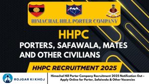 Himachal Hill Porter Company Recruitment 2025 Notification Out – Apply Online for Porter, Safaiwala & Other Vacancies