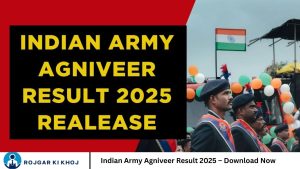 Indian Army Agniveer Result 2025 – Download Now