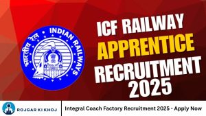 Integral Coach Factory Recruitment 2025 - Apply Now