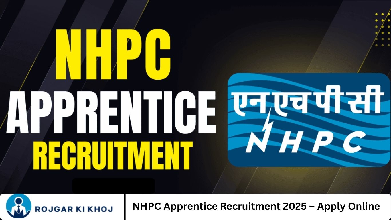 NHPC Apprentice Recruitment 2025 – Apply Online