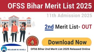 OFSS Bihar 2nd Merit List 2025 Released Online