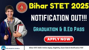 Bihar STET 2025: Online Apply, Eligibility, Exam Date & Notification PDF
