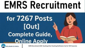 EMRS Recruitment 2025: Teaching & Non-Teaching Notification Out for 7267 Vacancies