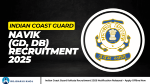 Indian Coast Guard Kolkata Recruitment 2025