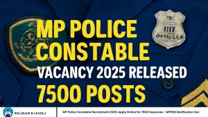 MP Police Constable Recruitment 2025