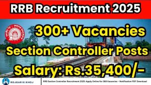 RRB Section Controller Recruitment 2025