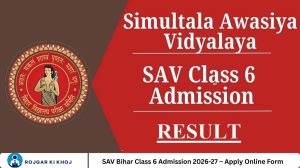SAV Bihar Class 6 Admission 2026-27 – Apply Online Form