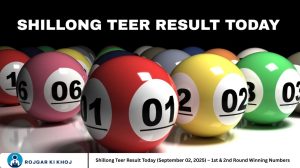 Shillong Teer Result Today
