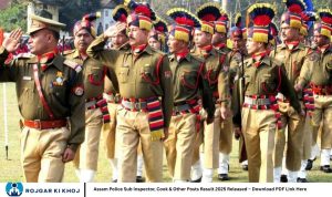 Assam Police Sub Inspector, Cook & Other Posts Result 2025 Released – Download PDF Link Here