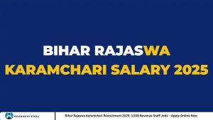 Bihar Rajaswa Karamchari Recruitment 2025: 3,559 Revenue Staff Jobs – Apply Online Now