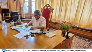 SECL Assistant Foreman Recruitment 2025 – Apply Online for 543 Vacancies