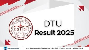 DTU Delhi Non Teaching Recruitment 2025: Apply Online for 66 Posts – Notification Out