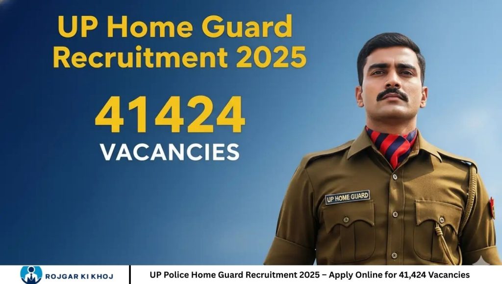 UP Police Home Guard Recruitment 2025 – Apply Online for 41,424 Vacancies