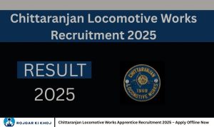 Chittaranjan Locomotive Works Apprentice Recruitment 2025 – Apply Offline Now