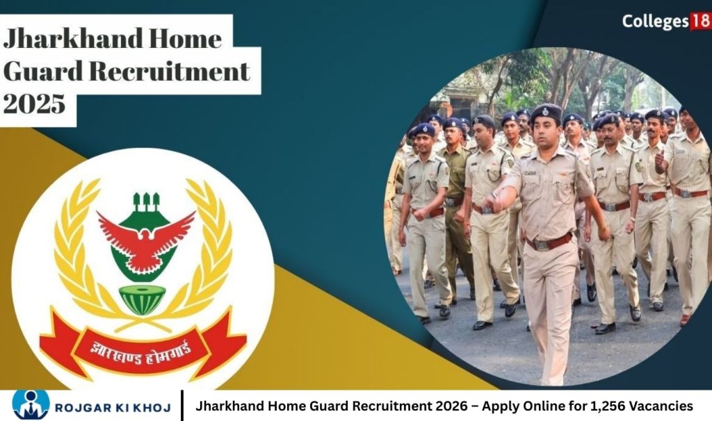 Jharkhand Home Guard Recruitment 2026 – Apply Online for 1,256 Vacancies