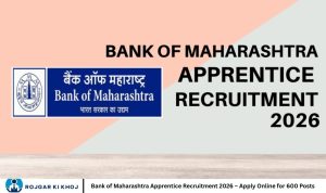 Bank of Maharashtra Apprentice Recruitment 2026 – Apply Online for 600 Posts