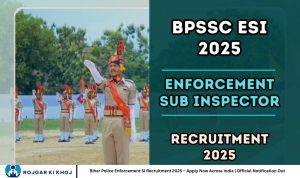 Bihar Police Enforcement SI Recruitment 2025 – Apply Now Across India | Official Notification Out