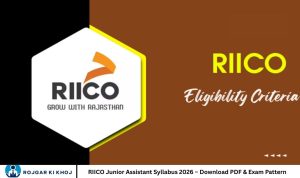 RIICO Junior Assistant Syllabus 2026 – Download PDF & Exam Pattern