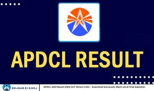 APDCL AAO Result 2026 OUT (Direct Link) – Download Scorecard, Merit List & Final Selection