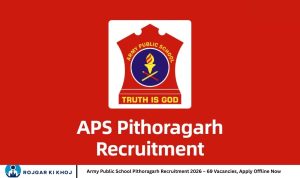 Army Public School Pithoragarh Recruitment 2026 – 69 Vacancies, Apply Offline Now