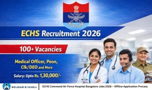 ECHS Command Air Force Hospital Bangalore Jobs 2026 – Offline Application Process