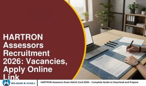 HARTRON Assessors Exam Admit Card 2026 – Complete Guide to Download and Prepare