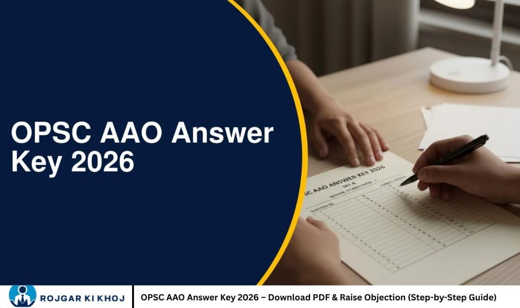 OPSC AAO Answer Key 2026 – Download PDF & Raise Objection (Step-by-Step Guide)