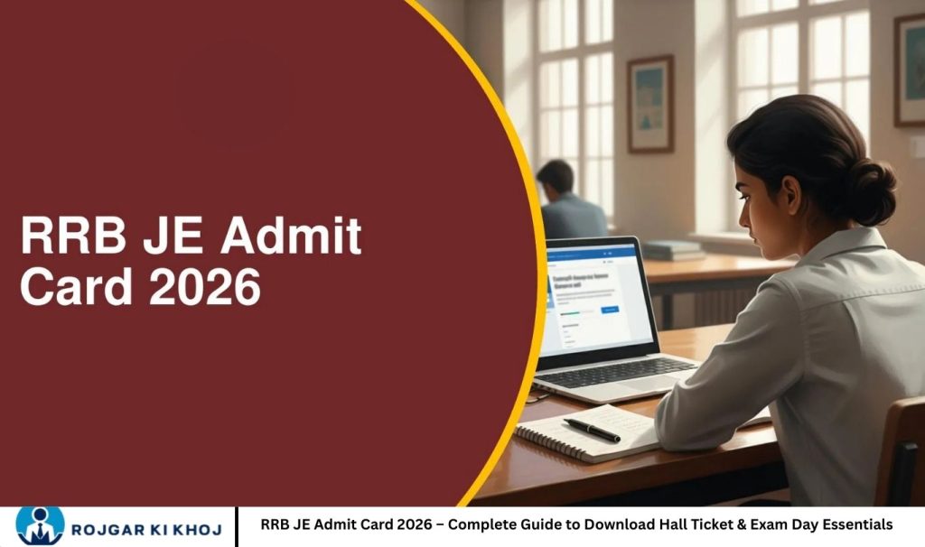 RRB JE Admit Card 2026 – Complete Guide to Download Hall Ticket & Exam Day Essentials
