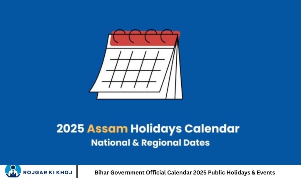 Bihar Government Official Calendar 2025 Public Holidays & Events