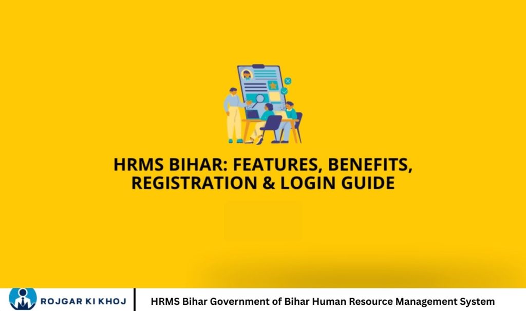 HRMS Bihar Government of Bihar Human Resource Management System
