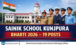 Sainik School Kunjpura Recruitment 2026 Apply Offline