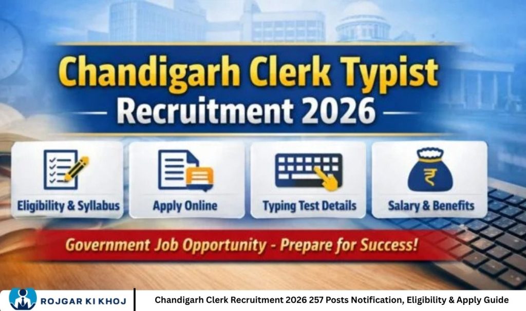 Chandigarh Clerk Recruitment 2026 257 Posts Notification, Eligibility & Apply Guide