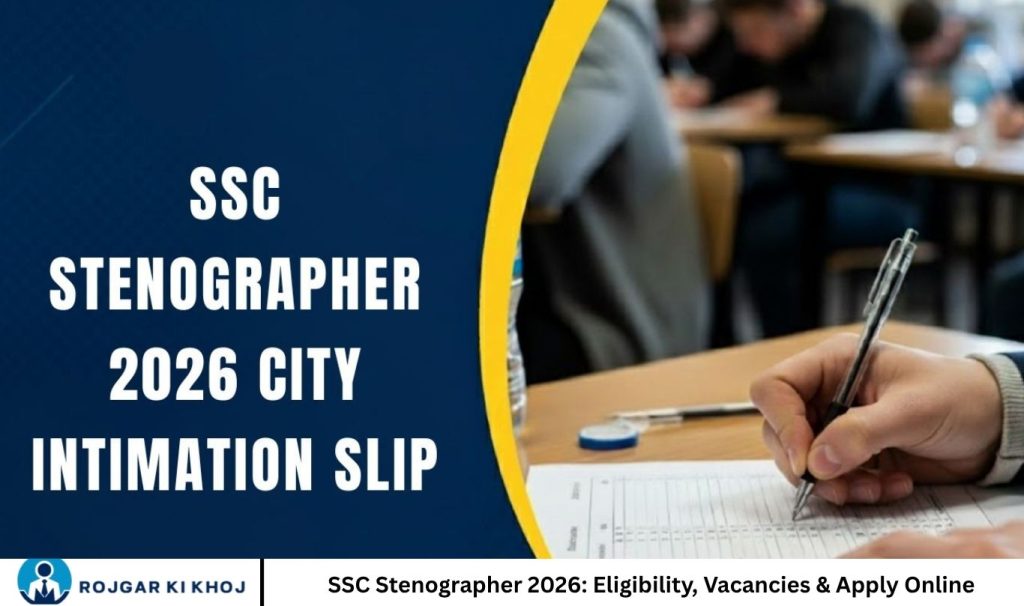 SSC Stenographer 2026: Eligibility, Vacancies & Apply Online