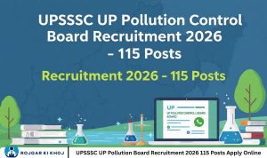 UPSSSC UP Pollution Board Recruitment 2026 115 Posts Apply Online
