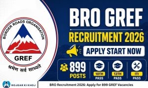 BRO Recruitment 2026: Apply for 899 GREF Vacancies