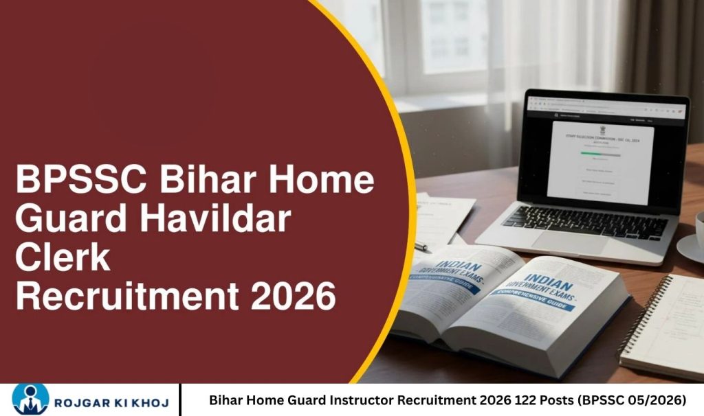 Bihar Home Guard Instructor Recruitment 2026 122 Posts (BPSSC 05/2026)
