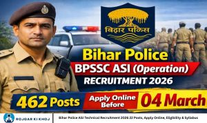 Bihar Police ASI Technical Recruitment 2026 22 Posts, Apply Online, Eligibility & Syllabus