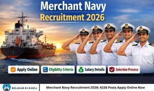 Merchant Navy Recruitment 2026: 4158 Posts Apply Online Now