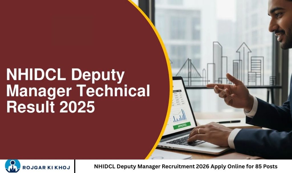 NHIDCL Deputy Manager Recruitment 2026 Apply Online for 85 Posts