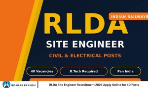 RLDA Site Engineer Recruitment 2026 Apply Online for 40 Posts