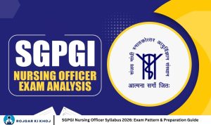 SGPGI Nursing Officer Syllabus 2026 Exam Pattern & Preparation Guide