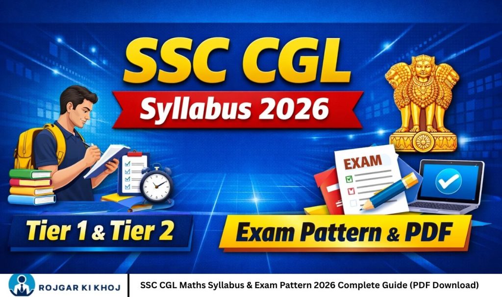 SSC CGL Maths Syllabus & Exam Pattern 2026 Complete Guide (PDF Download)