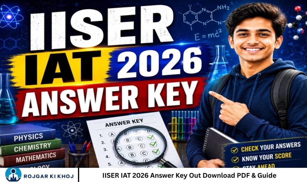 IISER IAT 2026 Answer Key Out Download PDF & Guide