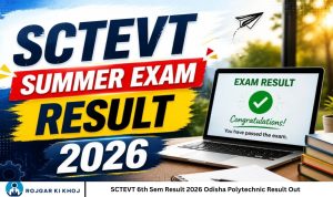 SCTEVT 6th Sem Result 2026 Odisha Polytechnic Result Out
