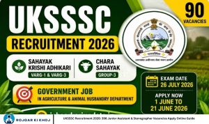 UKSSSC Recruitment 2026: 398 Junior Assistant & Stenographer Vacancies Apply Online Guide