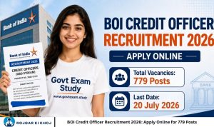 BOI Credit Officer Recruitment 2026 Apply Online for 779 Posts