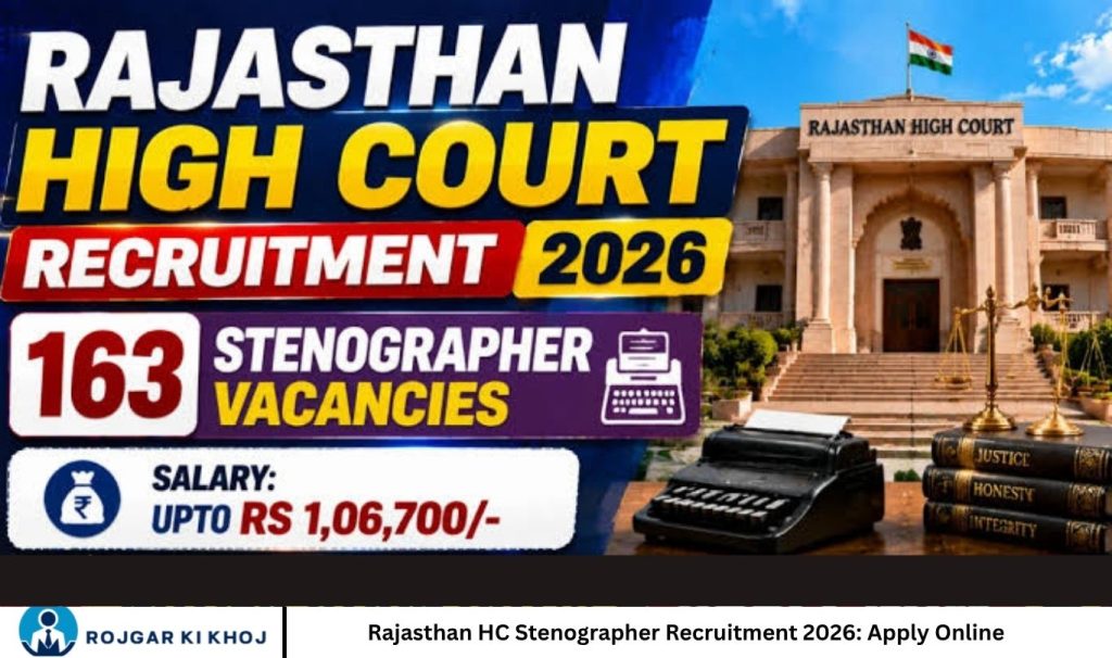 Rajasthan HC Stenographer Recruitment 2026 Apply Online (1)