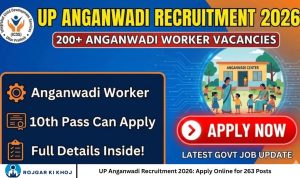 UP Anganwadi Recruitment 2026 Apply Online for 263 Posts