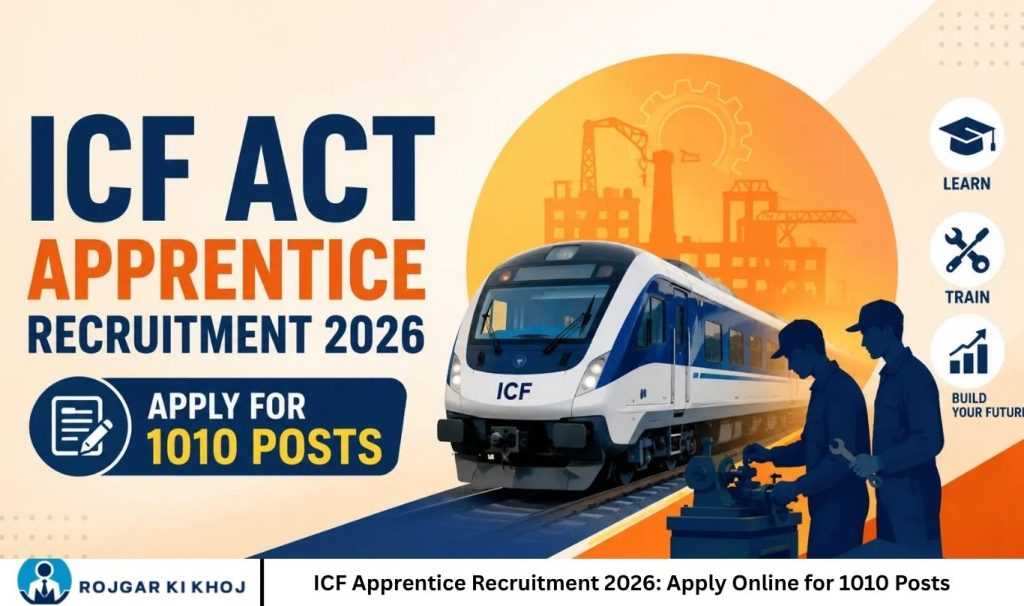 ICF Apprentice Recruitment 2026 Apply Online for 1010 Posts